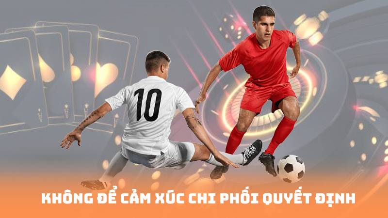 Không để cảm xúc chi phối quyết định